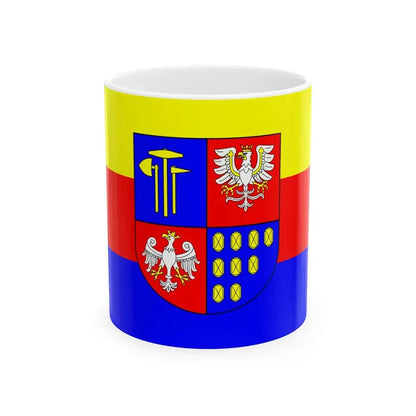 POL powiat bochenski flag (Poland) White Coffee Mug 11oz - Go Mug Yourself