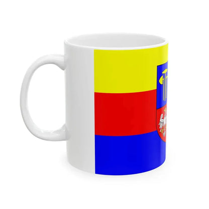 POL powiat bochenski flag (Poland) White Coffee Mug - Go Mug Yourself