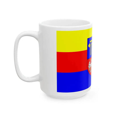 POL powiat bochenski flag (Poland) White Coffee Mug - Go Mug Yourself