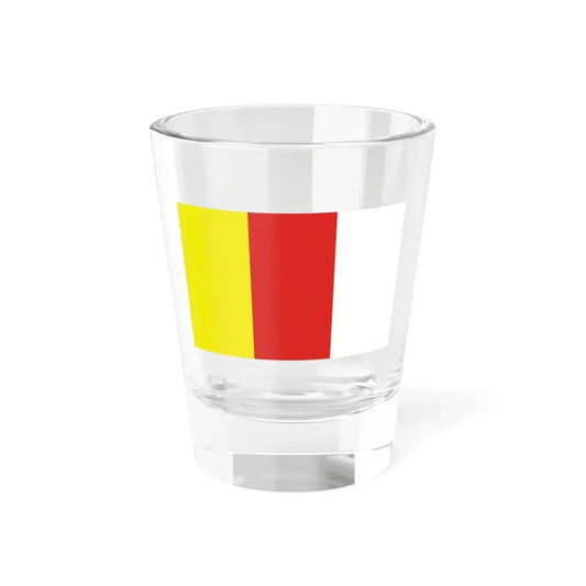 POL powiat bolesławiecki flag (Poland) Shot Glass 1.5oz 1.5oz - Go Mug Yourself