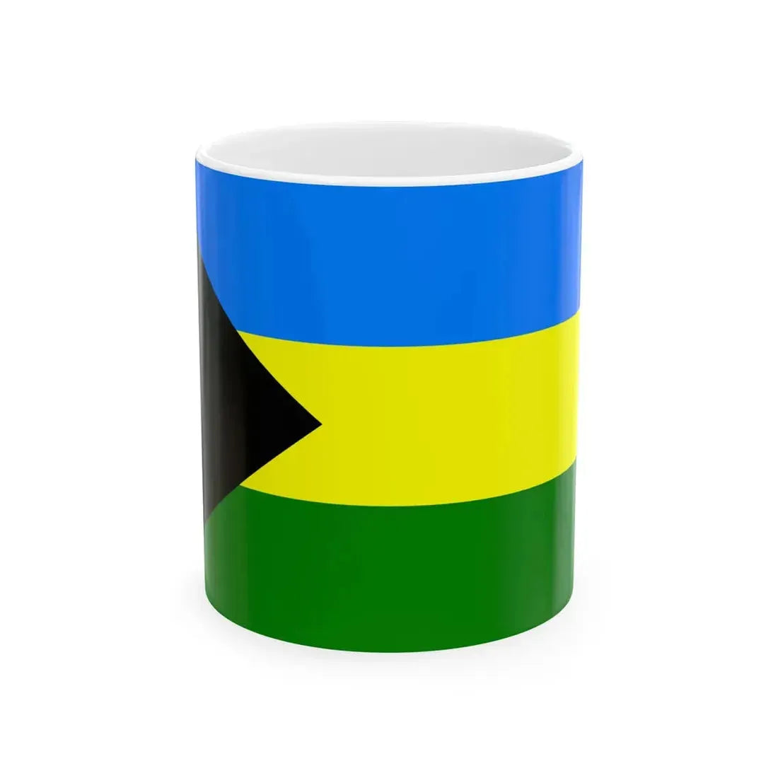 POL powiat braniewski flag (Poland) White Coffee Mug 11oz - Go Mug Yourself