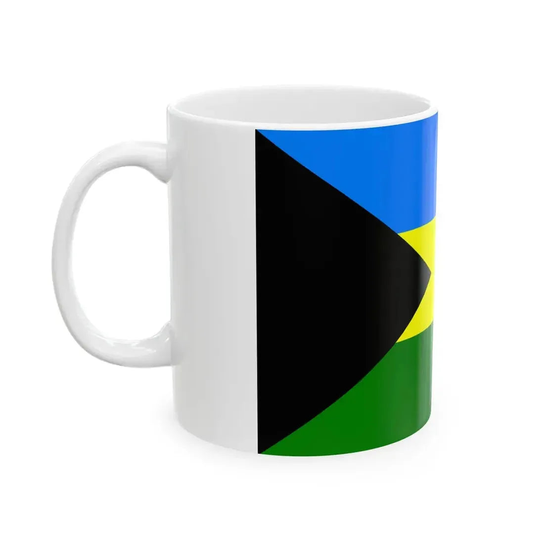 POL powiat braniewski flag (Poland) White Coffee Mug - Go Mug Yourself