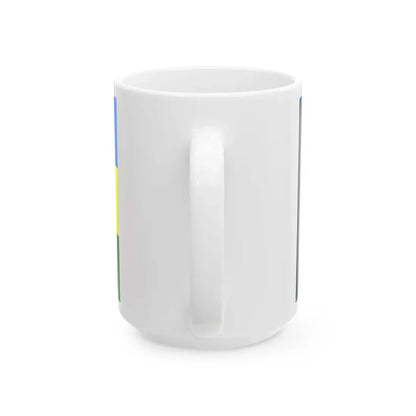 POL powiat braniewski flag (Poland) White Coffee Mug - Go Mug Yourself