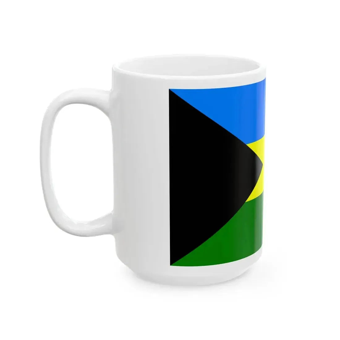 POL powiat braniewski flag (Poland) White Coffee Mug - Go Mug Yourself