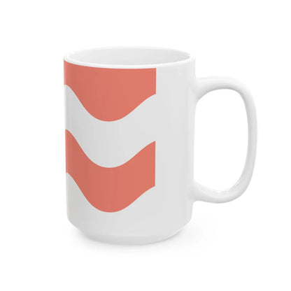 POL powiat brodnicki flag 2000-2014 (Poland) White Coffee Mug - Go Mug Yourself
