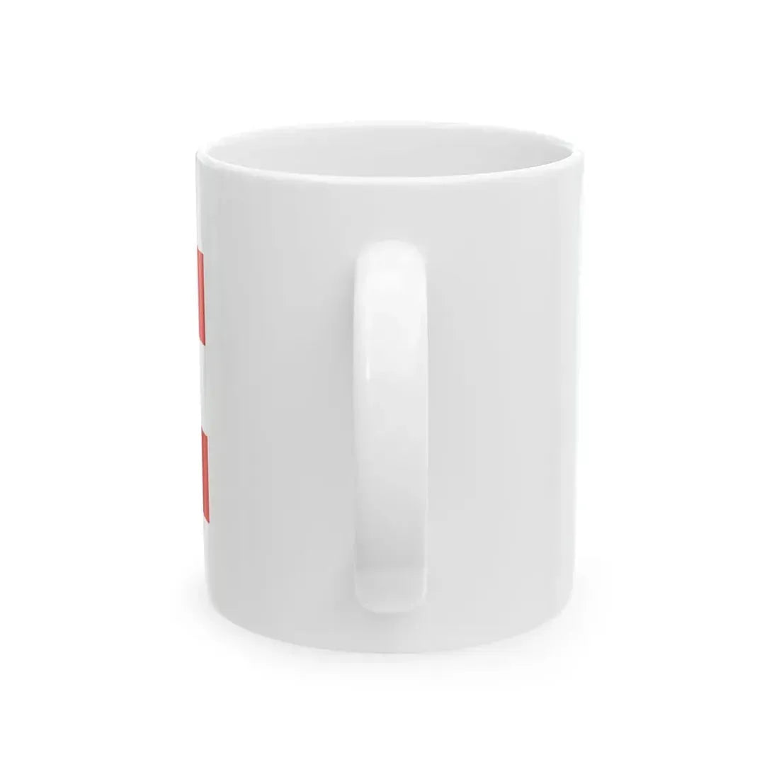 POL powiat brodnicki flag (Poland) White Coffee Mug - Go Mug Yourself