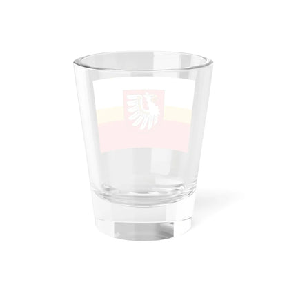 POL powiat brzeski małopolski flag (Poland) Shot Glass 1.5oz - Go Mug Yourself