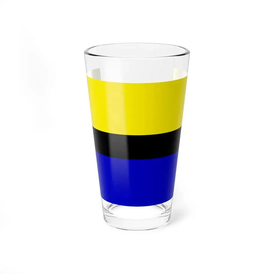 POL powiat chojnicki flag (Poland) Pint Glass 16oz 16oz - Go Mug Yourself