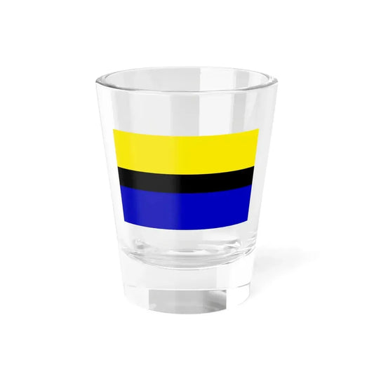 POL powiat chojnicki flag (Poland) Shot Glass 1.5oz 1.5oz - Go Mug Yourself