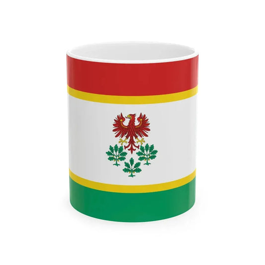 POL powiat choszczenski flag (Poland) White Coffee Mug 11oz - Go Mug Yourself