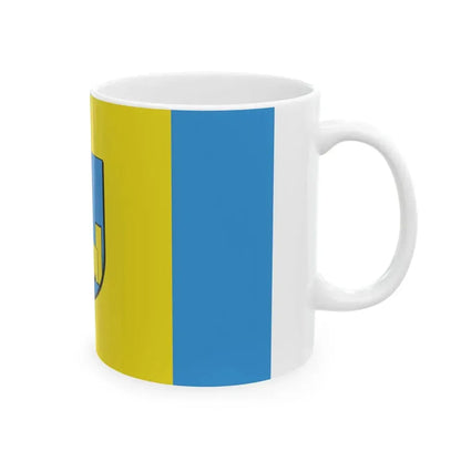 POL powiat ciechanowski flag (Poland) White Coffee Mug - Go Mug Yourself