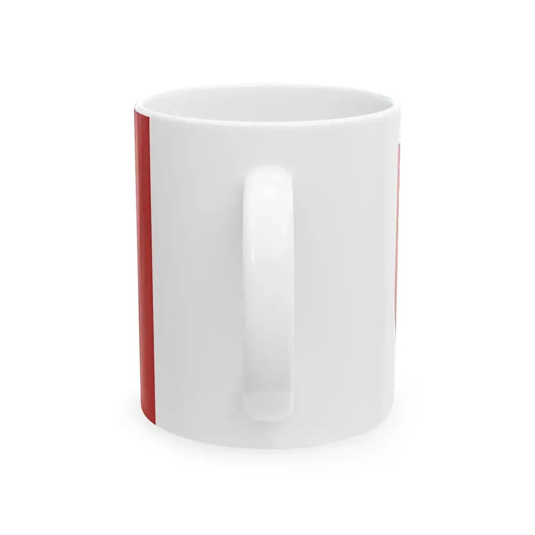 POL powiat dabrowski flag (Poland) White Coffee Mug - Go Mug Yourself