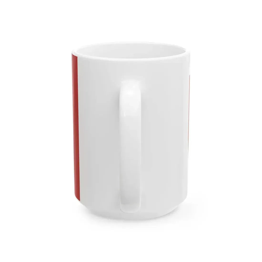 POL powiat dabrowski flag (Poland) White Coffee Mug - Go Mug Yourself