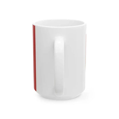 POL powiat dabrowski flag (Poland) White Coffee Mug - Go Mug Yourself