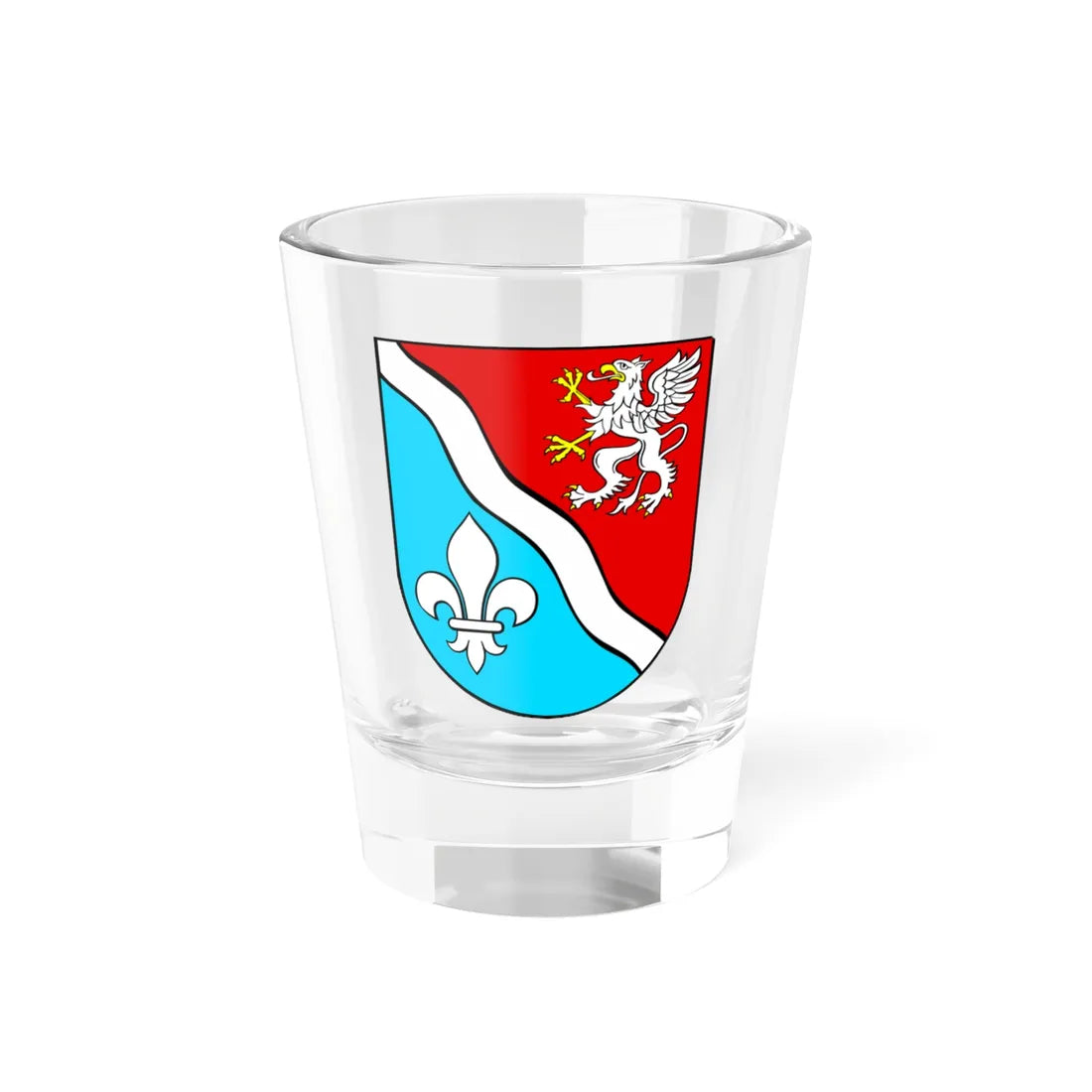 POL powiat dębicki COA (Poland) (Coat of Arms) Shot Glass 1.5oz 1.5oz - Go Mug Yourself