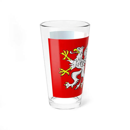POL powiat debicki flag (Poland) Pint Glass 16oz - Go Mug Yourself