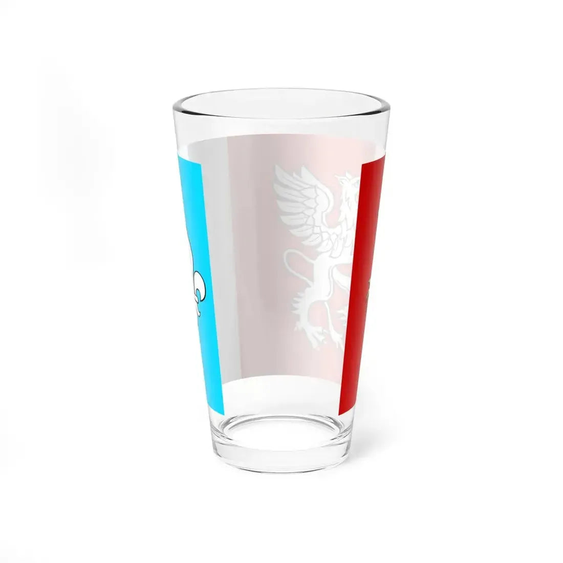 POL powiat debicki flag (Poland) Pint Glass 16oz - Go Mug Yourself