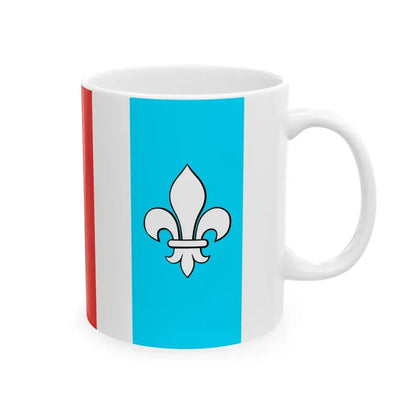 POL powiat debicki flag (Poland) White Coffee Mug - Go Mug Yourself