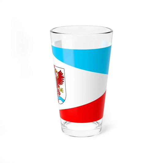 POL powiat drawski flag (Poland) Pint Glass 16oz 16oz - Go Mug Yourself