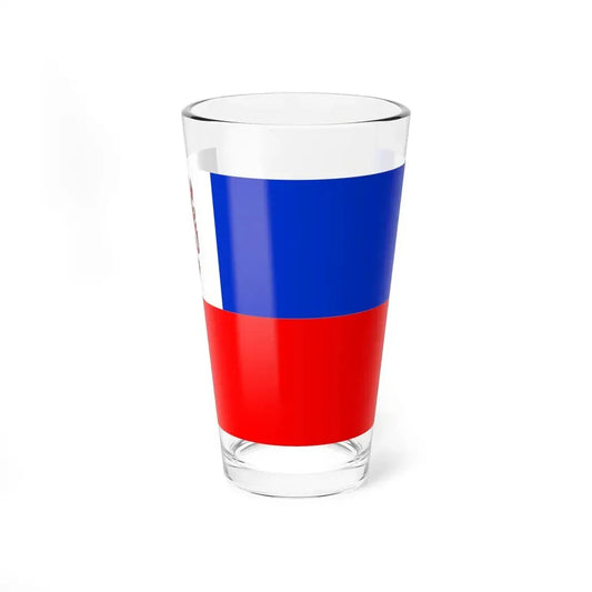 POL powiat działdowski flag (Poland) Pint Glass 16oz 16oz - Go Mug Yourself