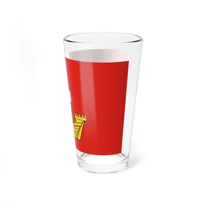 POL powiat elblaski flag (Poland) Pint Glass 16oz - Go Mug Yourself