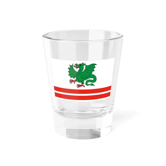 POL powiat garwolinski flag (Poland) Shot Glass 1.5oz 1.5oz - Go Mug Yourself