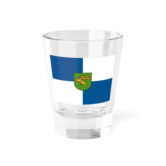 POL powiat gizycki flag (Poland) Shot Glass 1.5oz 1.5oz - Go Mug Yourself