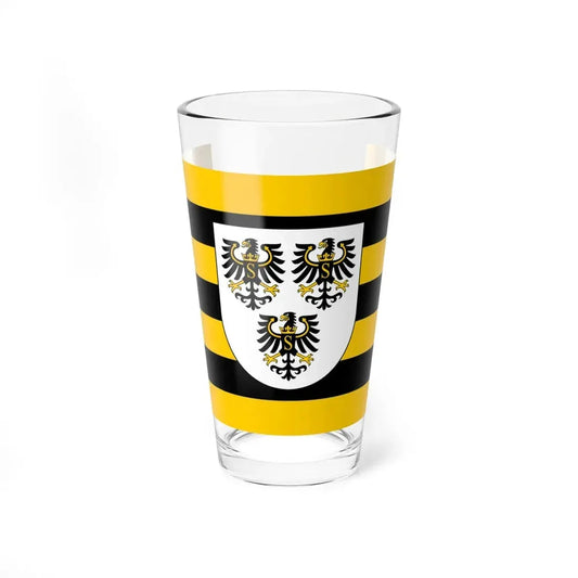 POL powiat gołdapski flag (Poland) Pint Glass 16oz 16oz - Go Mug Yourself