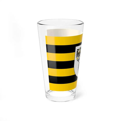 POL powiat gołdapski flag (Poland) Pint Glass 16oz - Go Mug Yourself