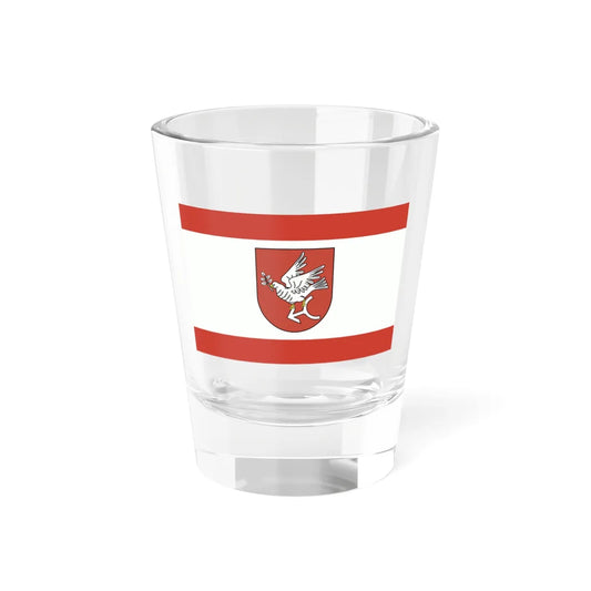 POL powiat golubsko-dobrzynski flag (Poland) Shot Glass 1.5oz 1.5oz - Go Mug Yourself