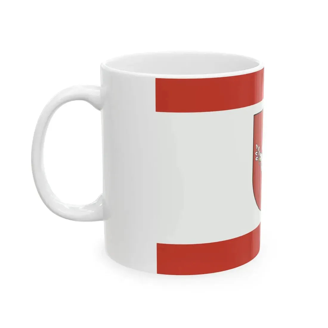 POL powiat golubsko-dobrzynski flag (Poland) White Coffee Mug - Go Mug Yourself