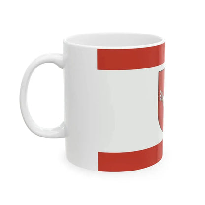 POL powiat golubsko-dobrzynski flag (Poland) White Coffee Mug - Go Mug Yourself