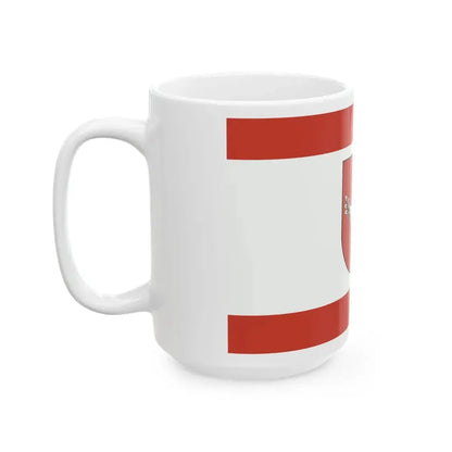 POL powiat golubsko-dobrzynski flag (Poland) White Coffee Mug - Go Mug Yourself