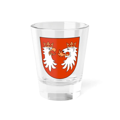 POL powiat gorlicki COA (Poland) (Coat of Arms) Shot Glass 1.5oz 1.5oz - Go Mug Yourself