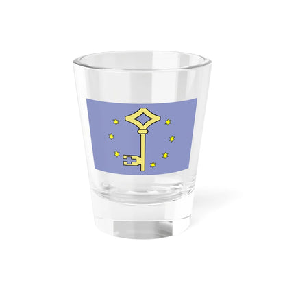 POL powiat gorzowski flag 2000-2016 (Poland) Shot Glass 1.5oz 1.5oz - Go Mug Yourself