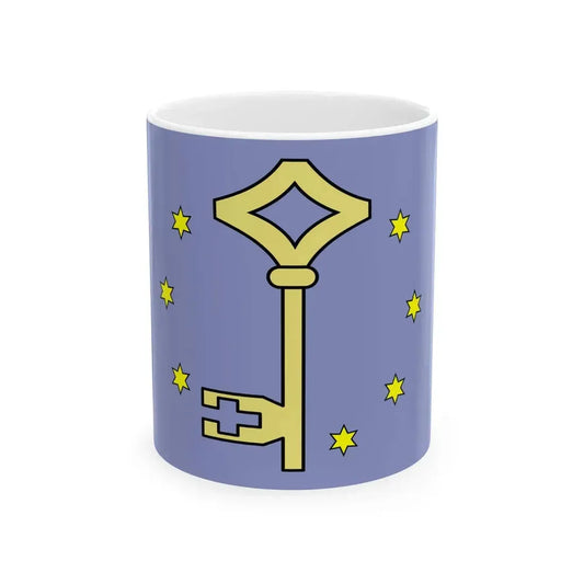 POL powiat gorzowski flag 2000-2016 (Poland) White Coffee Mug 11oz - Go Mug Yourself