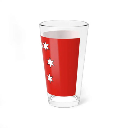POL powiat gorzowski flag (Poland) Pint Glass 16oz - Go Mug Yourself