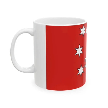 POL powiat gorzowski flag (Poland) White Coffee Mug - Go Mug Yourself
