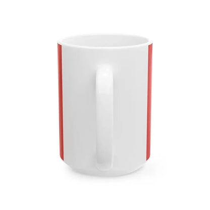 POL powiat gorzowski flag (Poland) White Coffee Mug - Go Mug Yourself