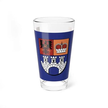 POL powiat gostyninski flag (Poland) Pint Glass 16oz 16oz - Go Mug Yourself
