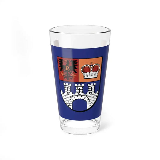 POL powiat gostyninski flag (Poland) Pint Glass 16oz 16oz - Go Mug Yourself