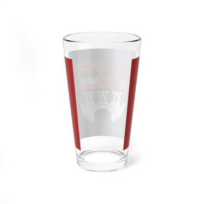 POL powiat gostyninski flag (Poland) Pint Glass 16oz - Go Mug Yourself