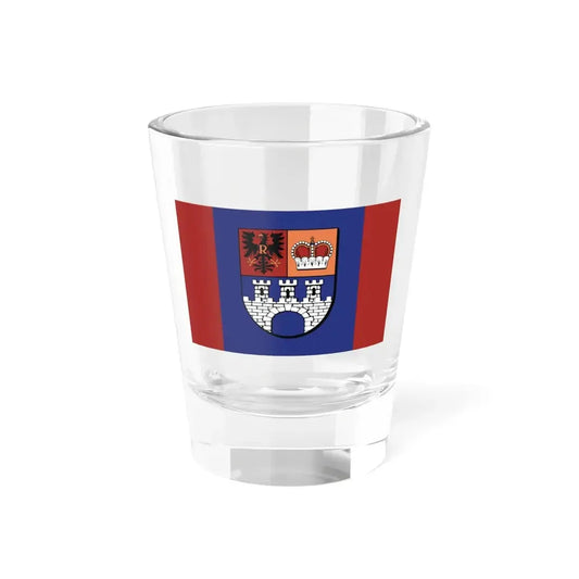 POL powiat gostyninski flag (Poland) Shot Glass 1.5oz 1.5oz - Go Mug Yourself