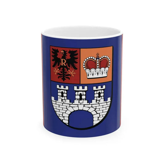 POL powiat gostyninski flag (Poland) White Coffee Mug 11oz - Go Mug Yourself