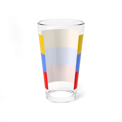 POL powiat gostynski flag (Poland) Pint Glass 16oz - Go Mug Yourself