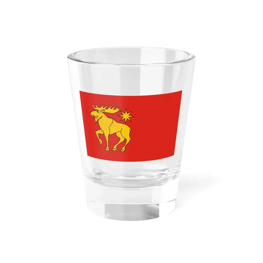 POL powiat grajewski flag (Poland) Shot Glass 1.5oz 1.5oz - Go Mug Yourself