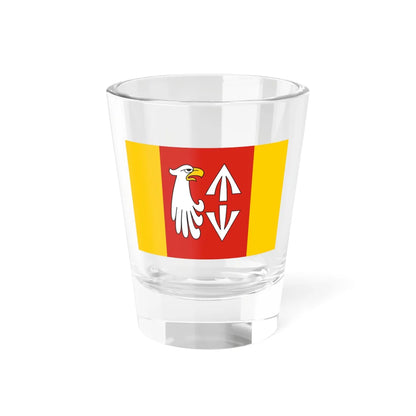 POL powiat grodziski mazowieckie flag (Poland) Shot Glass 1.5oz 1.5oz - Go Mug Yourself