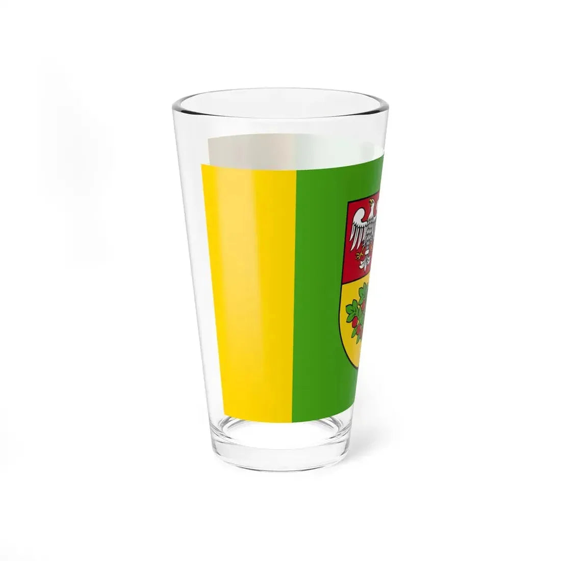 POL powiat grojecki flag (Poland) Pint Glass 16oz - Go Mug Yourself