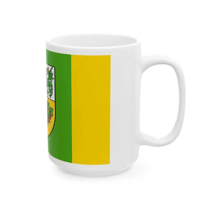 POL powiat grojecki flag (Poland) White Coffee Mug - Go Mug Yourself
