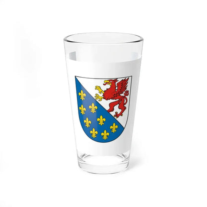 POL powiat gryficki flag (Poland) Pint Glass 16oz 16oz - Go Mug Yourself